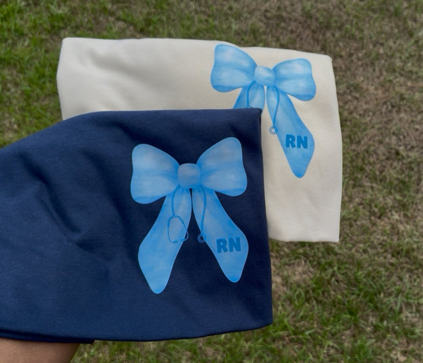 RN Nurse Bow Tee